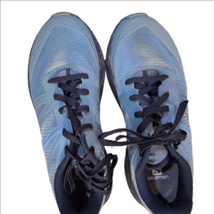 Salomon Women's Blue and Gray Athletic Shoes
